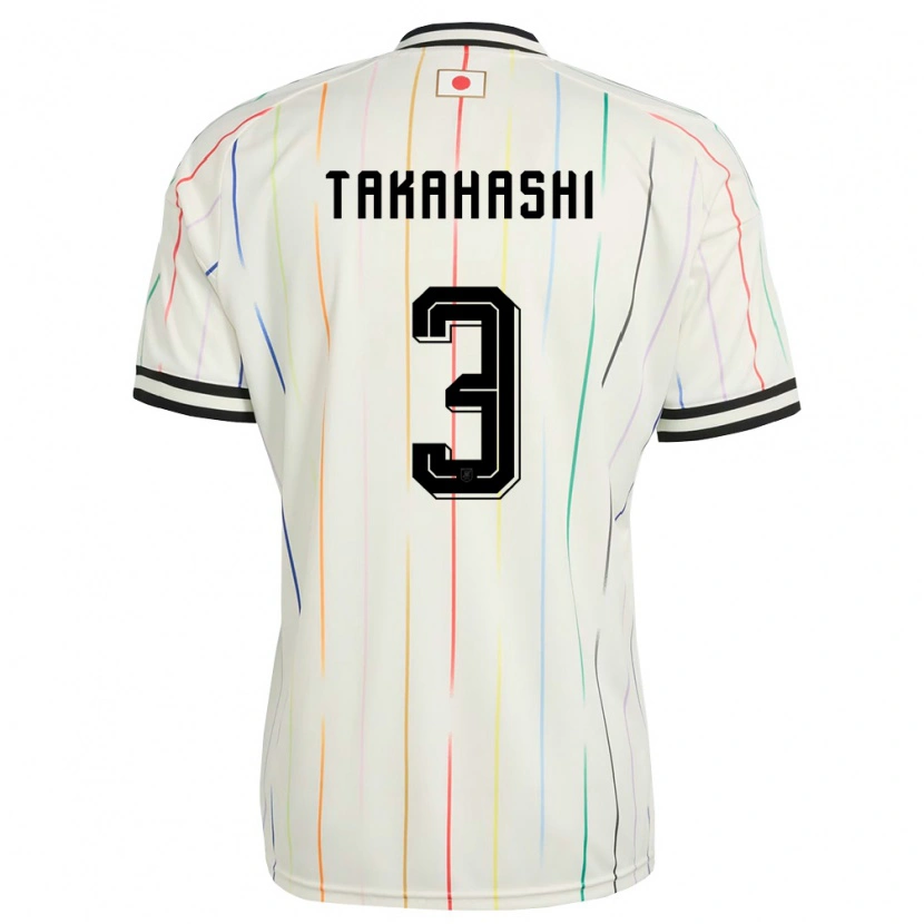 Danxen Dětské Japonsko Niko Takahashi #3 Bílá Černá Daleko Hráčské Dresy 26-28 Dres