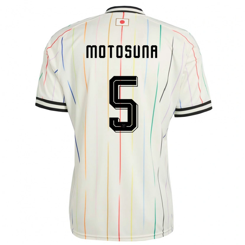 Danxen Dětské Japonsko Anthony Motosuna #5 Bílá Černá Daleko Hráčské Dresy 26-28 Dres