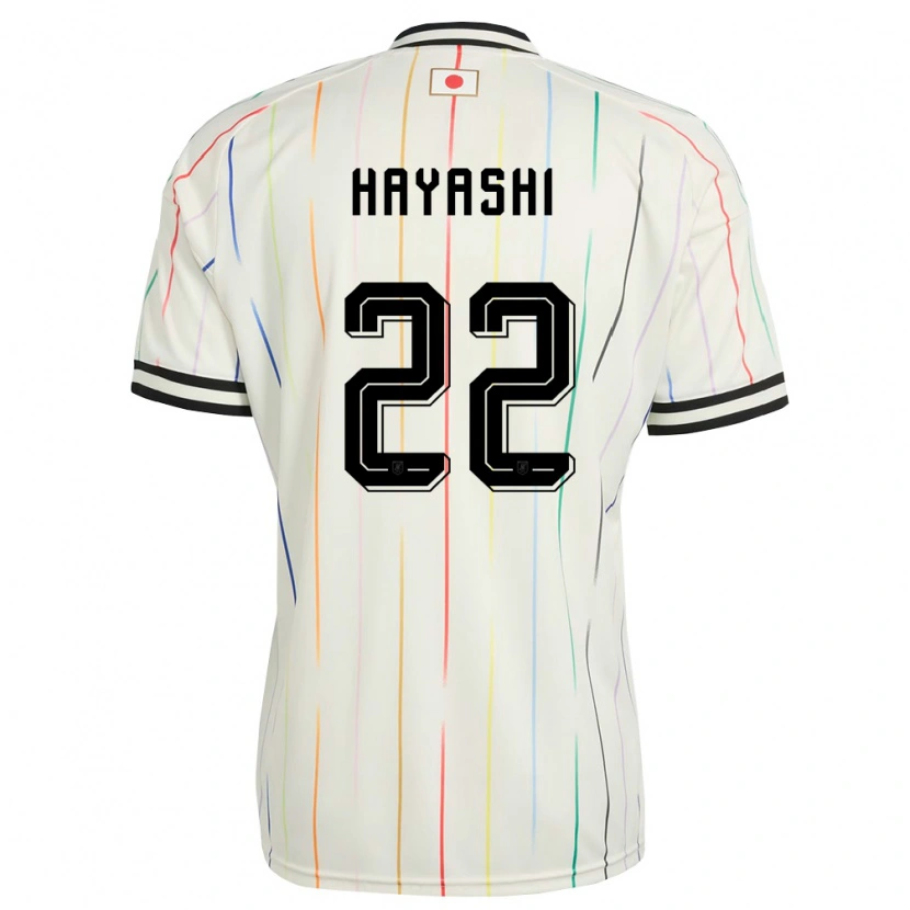Danxen Dětské Japonsko Sotaro Hayashi #22 Bílá Černá Daleko Hráčské Dresy 26-28 Dres