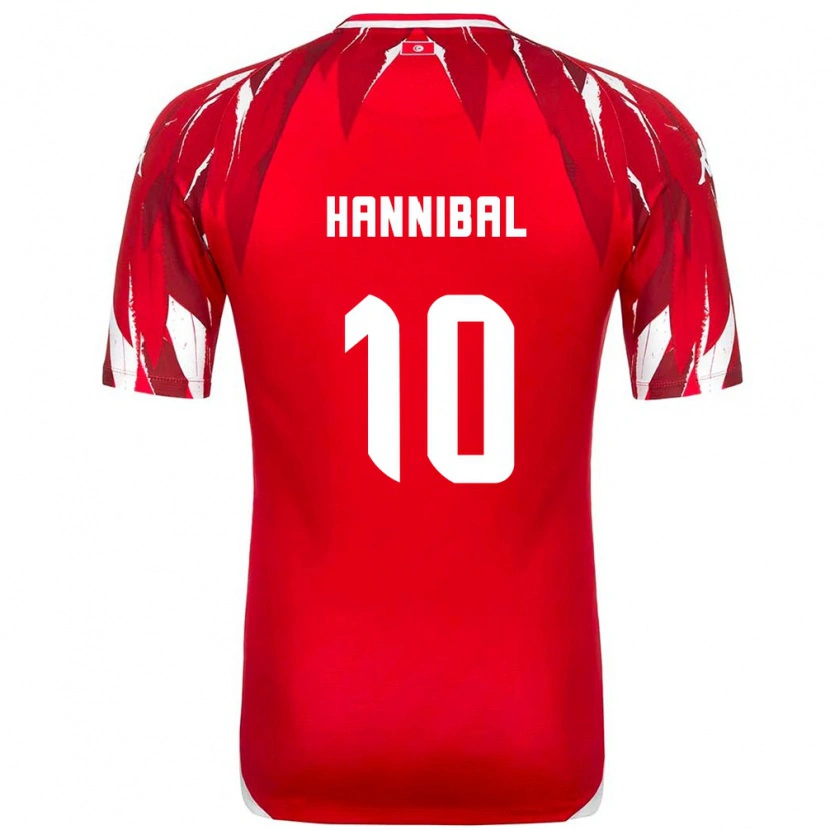 Danxen Dětské Tunisko Hannibal #10 Červená Bílá Daleko Hráčské Dresy 26-28 Dres