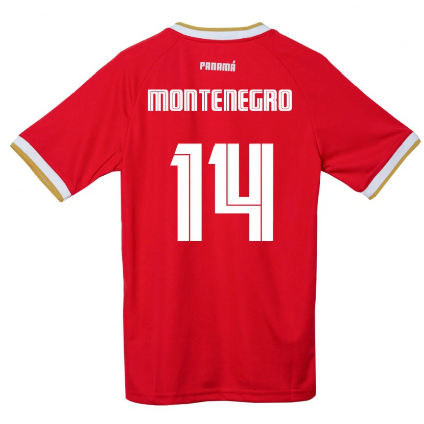 Danxen Pánské Panama Carmen Montenegro #14 Červená Hnědá Bílá Domů Hráčské Dresy 26-28 Dres