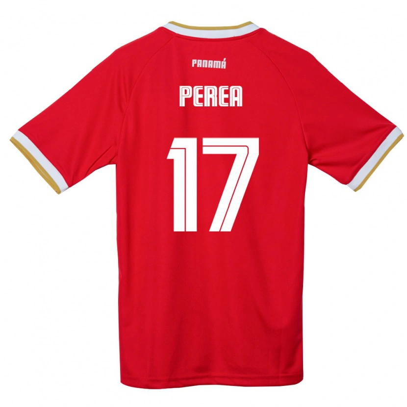 Danxen Pánské Panama Anthony Perea #17 Červená Hnědá Bílá Domů Hráčské Dresy 26-28 Dres