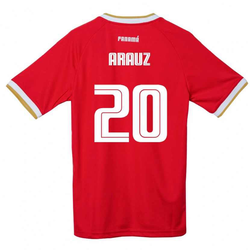 Danxen Pánské Panama Yulieth Araúz #20 Červená Hnědá Bílá Domů Hráčské Dresy 26-28 Dres