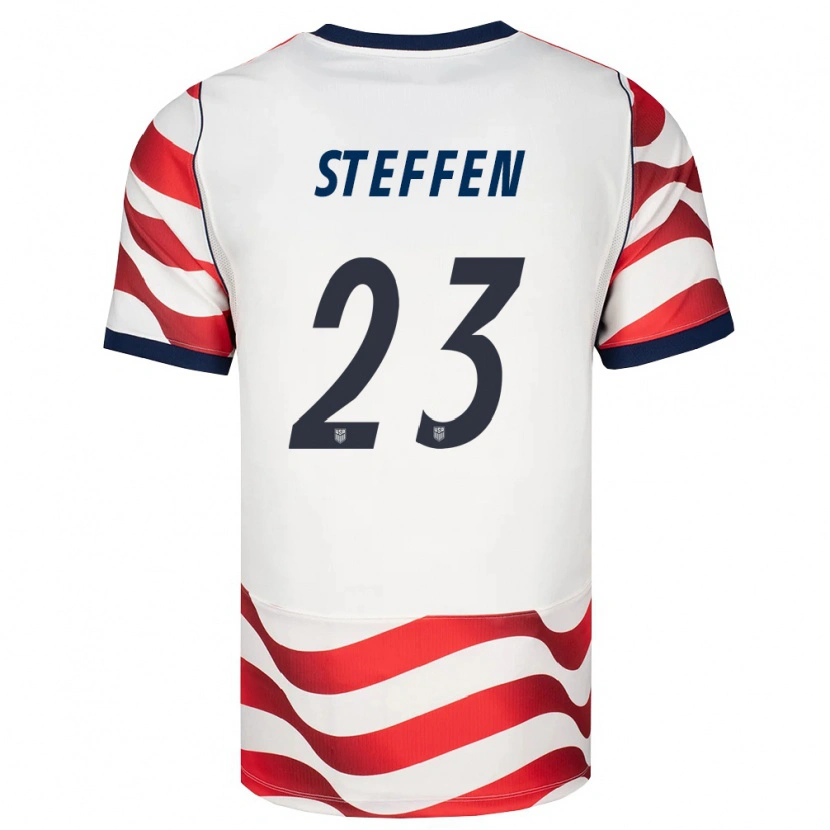 Danxen Pánské Spojené Státy Americké Zack Steffen #23 Červená Bílá Černá Domů Hráčské Dresy 26-28 Dres