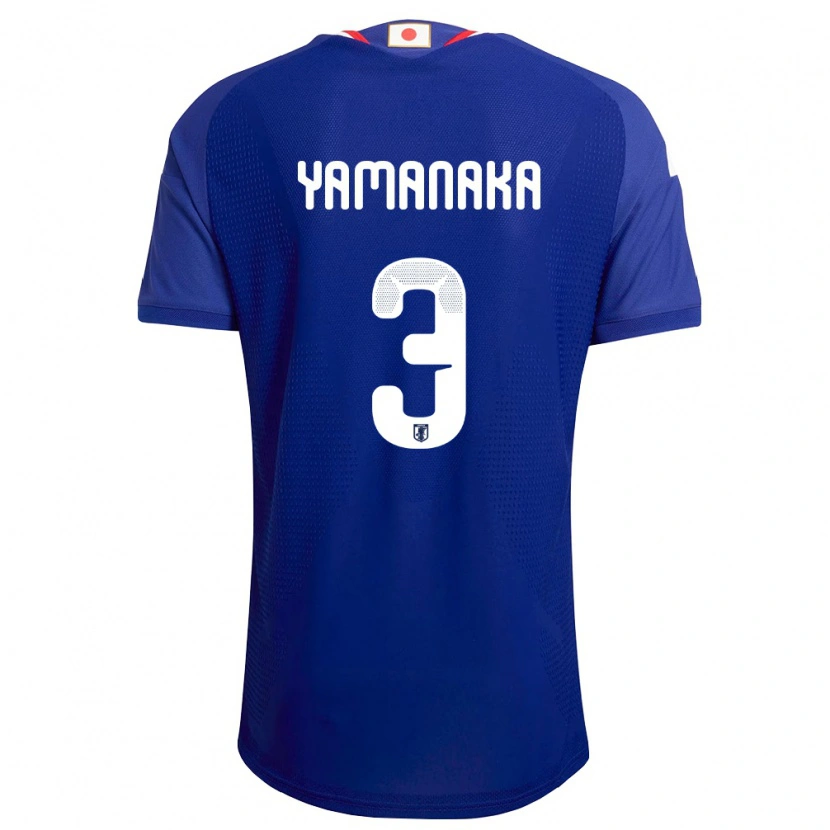 Danxen Pánské Japonsko Yuki Yamanaka #3 Modrá Bílá Červená Domů Hráčské Dresy 26-28 Dres