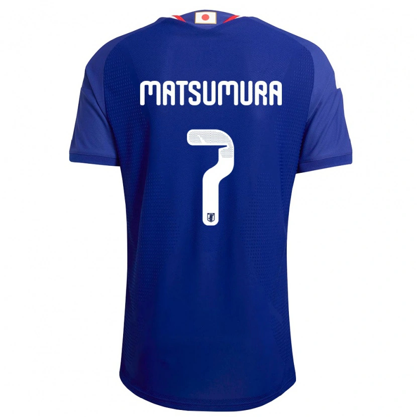 Danxen Pánské Japonsko Kosuke Matsumura #7 Modrá Bílá Červená Domů Hráčské Dresy 26-28 Dres