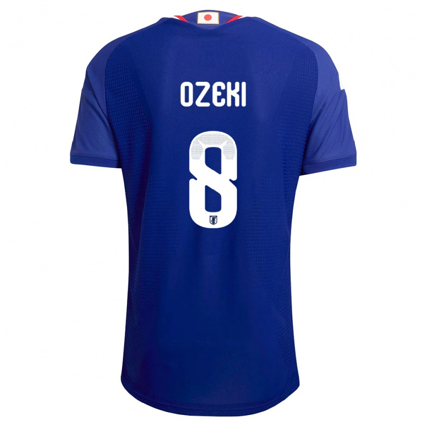 Danxen Pánské Japonsko Yuto Ozeki #8 Modrá Bílá Červená Domů Hráčské Dresy 26-28 Dres