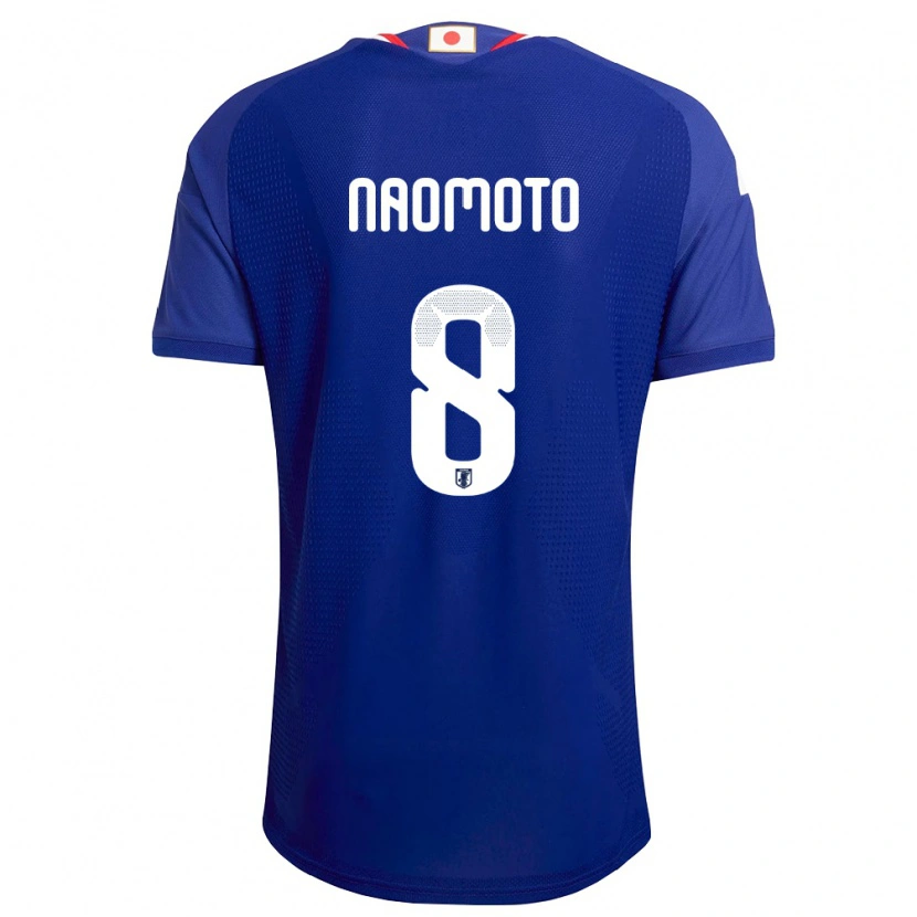 Danxen Pánské Japonsko Hikaru Naomoto #8 Modrá Bílá Červená Domů Hráčské Dresy 26-28 Dres