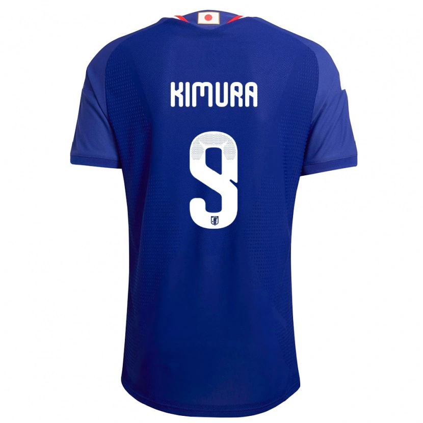 Danxen Pánské Japonsko Yudai Kimura #9 Modrá Bílá Červená Domů Hráčské Dresy 26-28 Dres