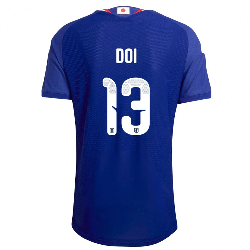 Danxen Pánské Japonsko Kuga Doi #13 Modrá Bílá Červená Domů Hráčské Dresy 26-28 Dres