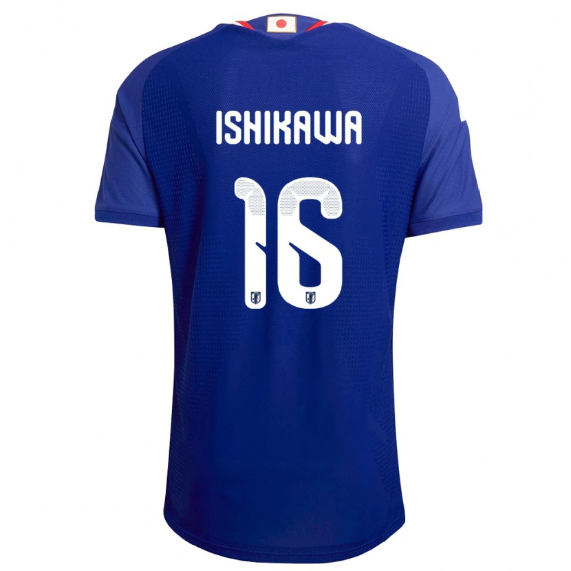 Danxen Pánské Japonsko Togo Ishikawa #16 Modrá Bílá Červená Domů Hráčské Dresy 26-28 Dres