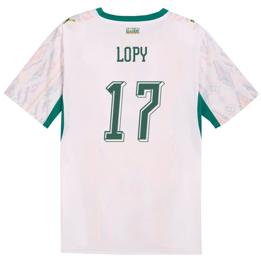 Danxen Pánské Senegal Dion Lopy #17 Bílá Zelená Žlutá Domů Hráčské Dresy 26-28 Dres