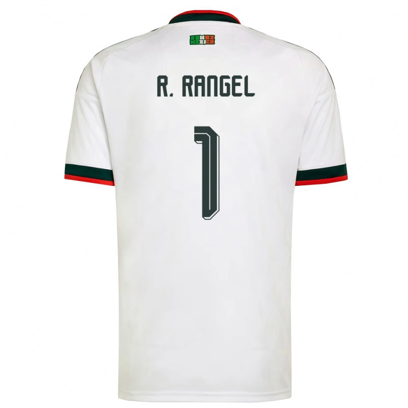 Danxen Pánské Mexiko Raúl Rangel #1 Bílá Vínová Zelená Daleko Hráčské Dresy 26-28 Dres