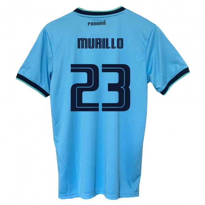 Danxen Pánské Panama Amir Murillo #23 Nebeská Modrá Černá Daleko Hráčské Dresy 26-28 Dres