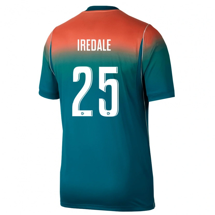 Danxen Pánské Austrálie Jack Iredale #25 Zelená Růžová Daleko Hráčské Dresy 26-28 Dres