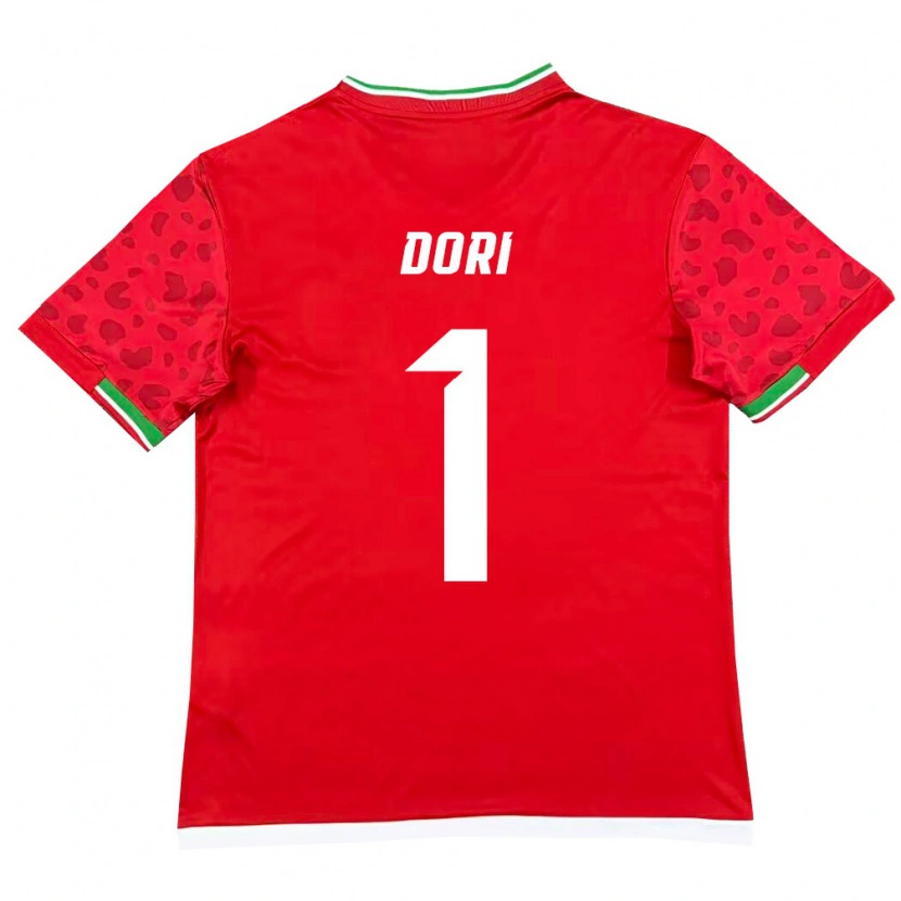 Danxen Pánské Írán Bardia Dori #1 Červená Bílá Daleko Hráčské Dresy 26-28 Dres