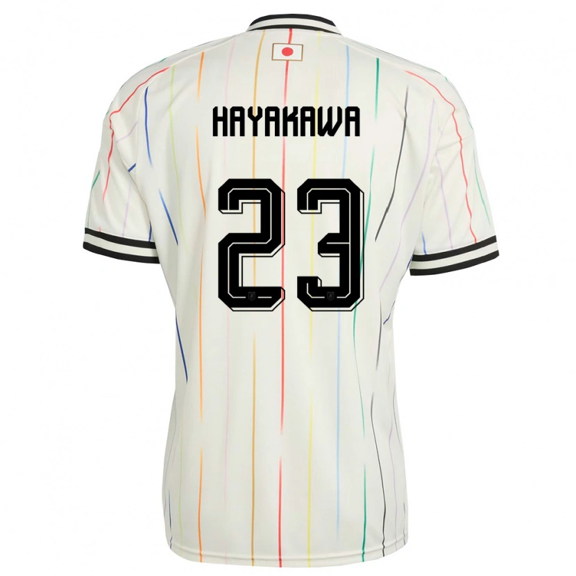 Danxen Pánské Japonsko Tomoki Hayakawa #23 Bílá Černá Daleko Hráčské Dresy 26-28 Dres