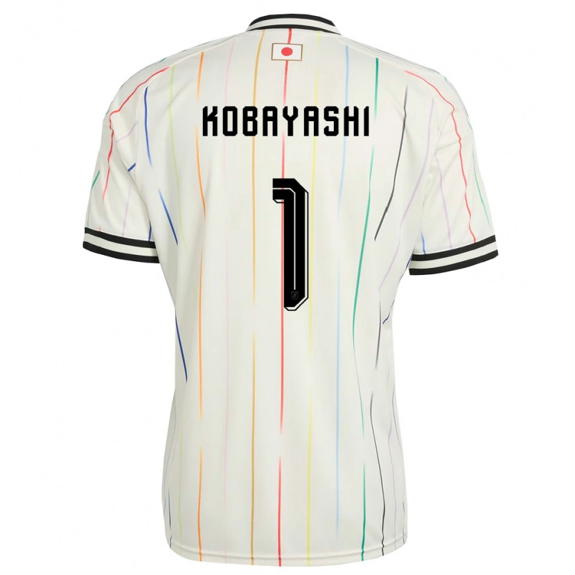 Danxen Pánské Japonsko Masataka Kobayashi #1 Bílá Černá Daleko Hráčské Dresy 26-28 Dres