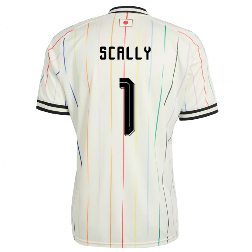 Danxen Pánské Japonsko Ethan Scally #1 Bílá Černá Daleko Hráčské Dresy 26-28 Dres