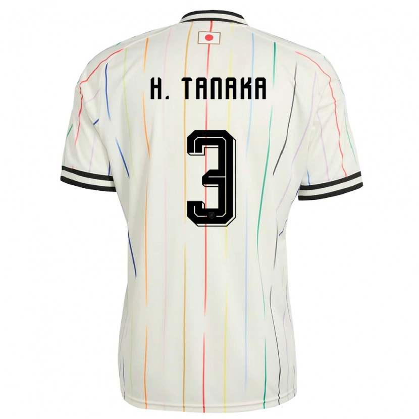 Danxen Pánské Japonsko Hayato Tanaka #3 Bílá Černá Daleko Hráčské Dresy 26-28 Dres