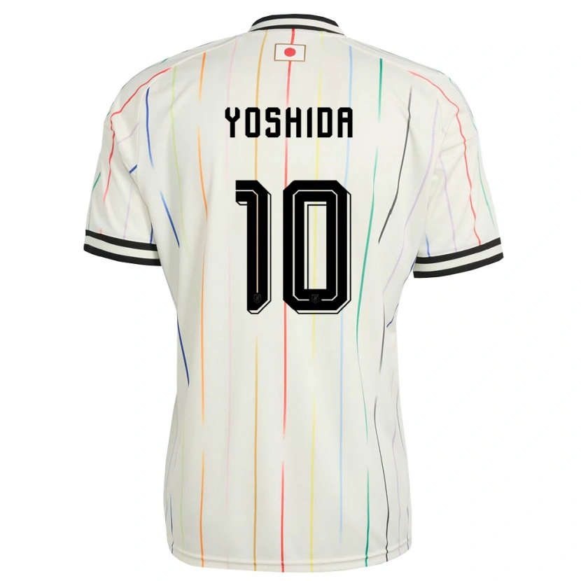 Danxen Pánské Japonsko Minato Yoshida #10 Bílá Černá Daleko Hráčské Dresy 26-28 Dres