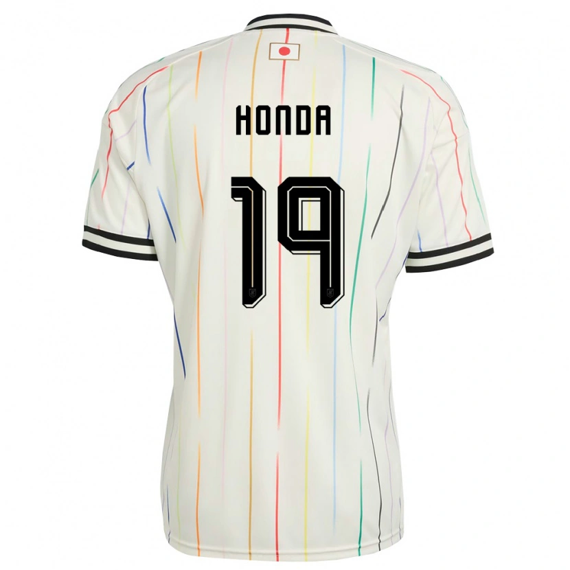 Danxen Pánské Japonsko Fuchi Honda #19 Bílá Černá Daleko Hráčské Dresy 26-28 Dres