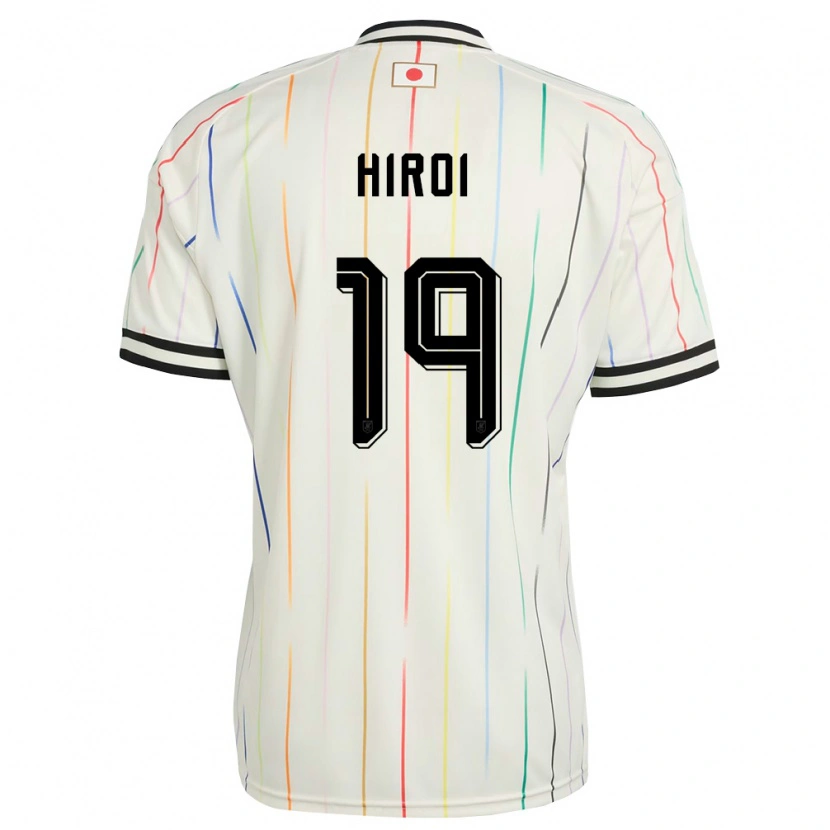 Danxen Pánské Japonsko Rando Hiroi #19 Bílá Černá Daleko Hráčské Dresy 26-28 Dres