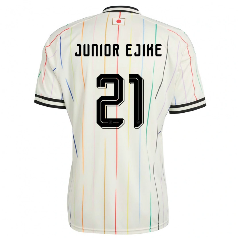 Danxen Pánské Japonsko Ibuki Vincent Junior Ejike #21 Bílá Černá Daleko Hráčské Dresy 26-28 Dres
