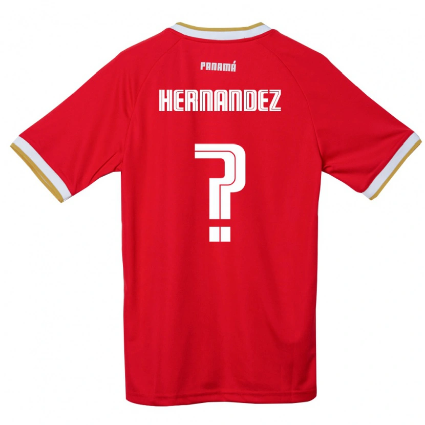 Danxen Dámské Panama Carlos Hernández #0 Červená Hnědá Bílá Domů Hráčské Dresy 26-28 Dres