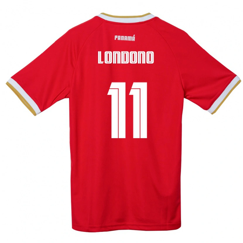 Danxen Dámské Panama Azarias Londoño #11 Červená Hnědá Bílá Domů Hráčské Dresy 26-28 Dres