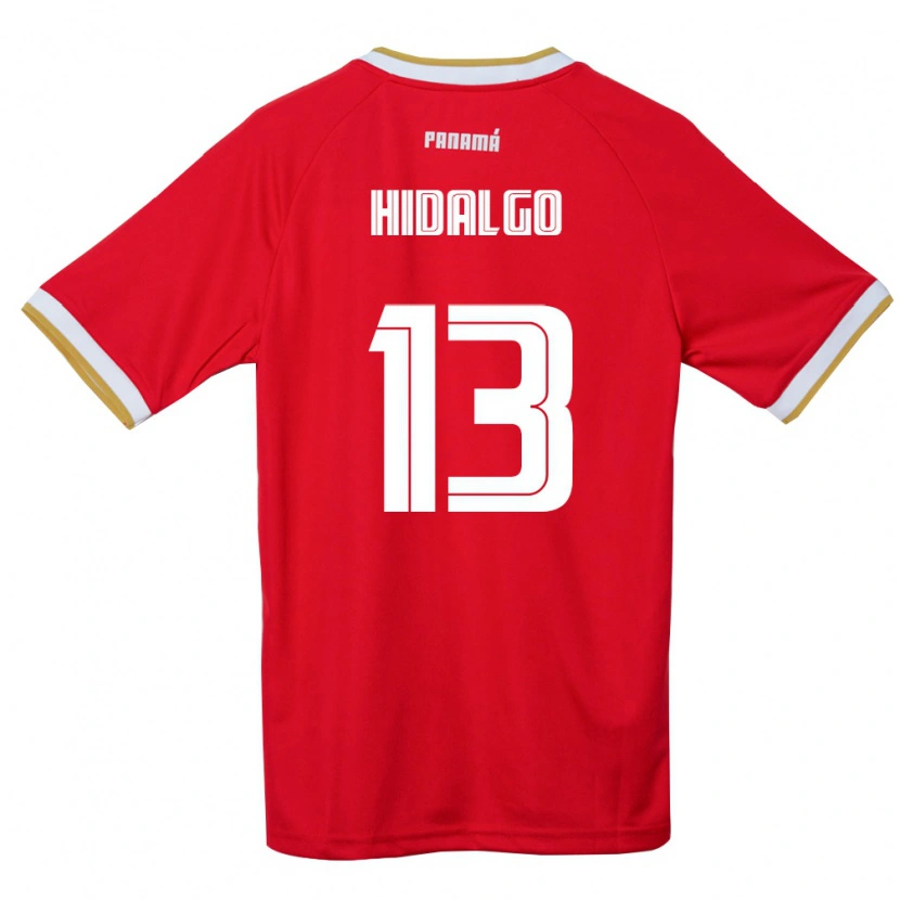 Danxen Dámské Panama Joseph Hidalgo #13 Červená Hnědá Bílá Domů Hráčské Dresy 26-28 Dres