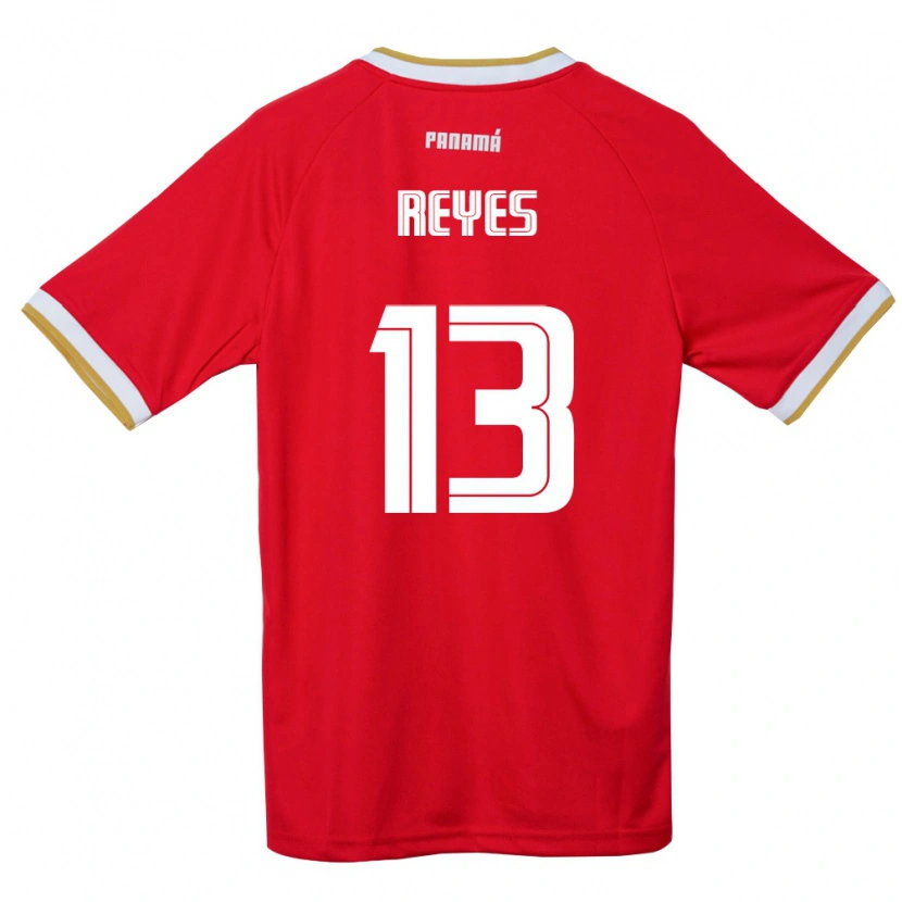 Danxen Dámské Panama Renso Reyes #13 Červená Hnědá Bílá Domů Hráčské Dresy 26-28 Dres