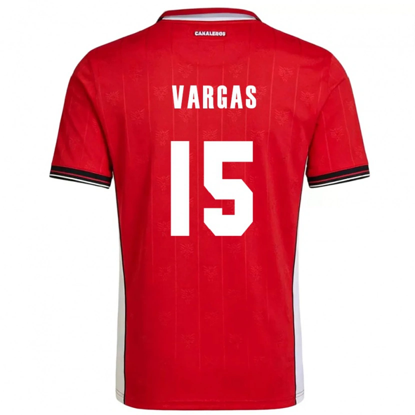 Danxen Dámské Panama Rosario Vargas #15 Červená Hnědá Bílá Domů Hráčské Dresy 26-28 Dres