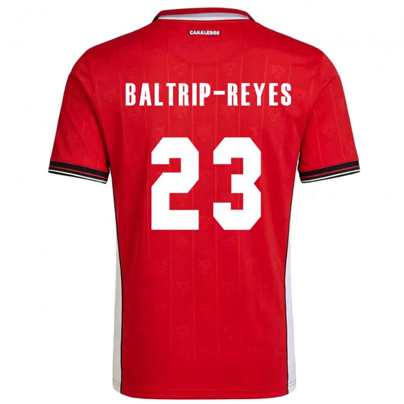 Danxen Dámské Panama Carina Baltrip-Reyes #23 Červená Hnědá Bílá Domů Hráčské Dresy 26-28 Dres