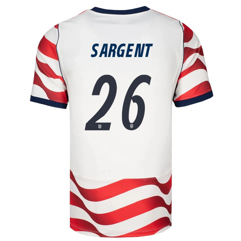 Danxen Dámské Spojené Státy Americké Josh Sargent #26 Červená Bílá Černá Domů Hráčské Dresy 26-28 Dres
