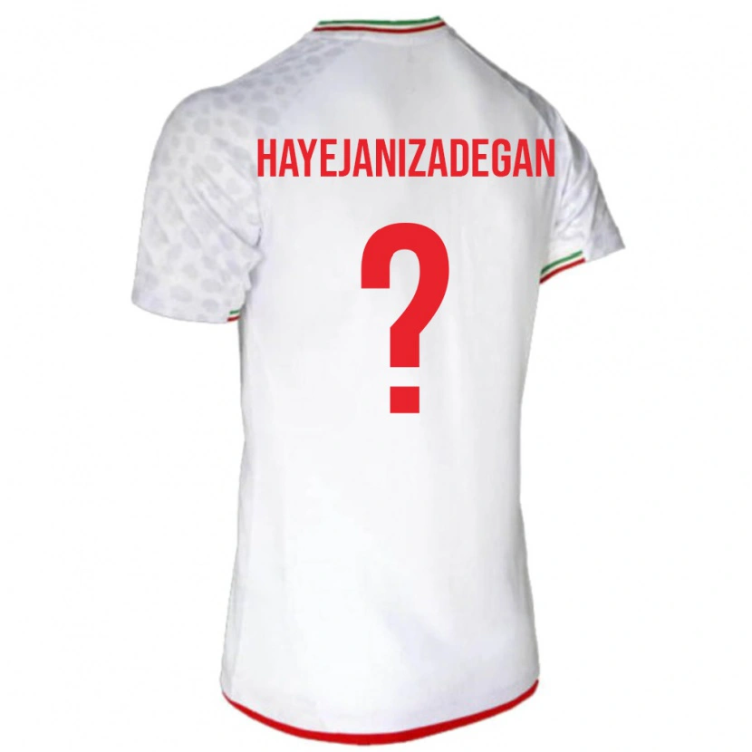 Danxen Dámské Írán Iliya Hayejanizadegan #0 Bílá Červená Domů Hráčské Dresy 26-28 Dres