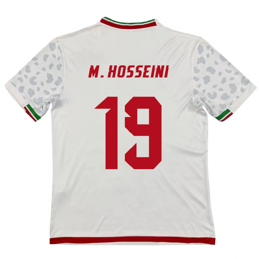 Danxen Dámské Írán Majid Hosseini #19 Bílá Červená Domů Hráčské Dresy 26-28 Dres