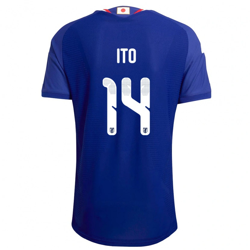 Danxen Dámské Japonsko Junya Ito #14 Modrá Bílá Červená Domů Hráčské Dresy 26-28 Dres