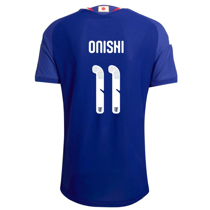 Danxen Dámské Japonsko Ritsu Onishi #11 Modrá Bílá Červená Domů Hráčské Dresy 26-28 Dres