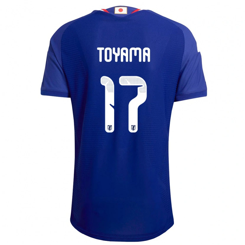 Danxen Dámské Japonsko Koe Toyama #17 Modrá Bílá Červená Domů Hráčské Dresy 26-28 Dres