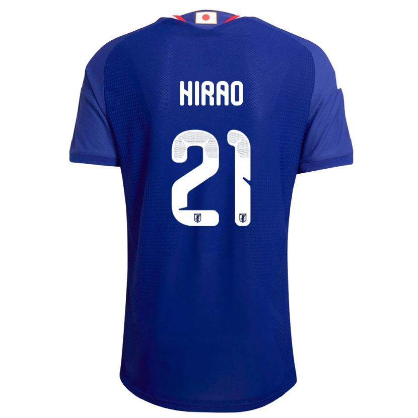 Danxen Dámské Japonsko Chika Hirao #21 Modrá Bílá Červená Domů Hráčské Dresy 26-28 Dres