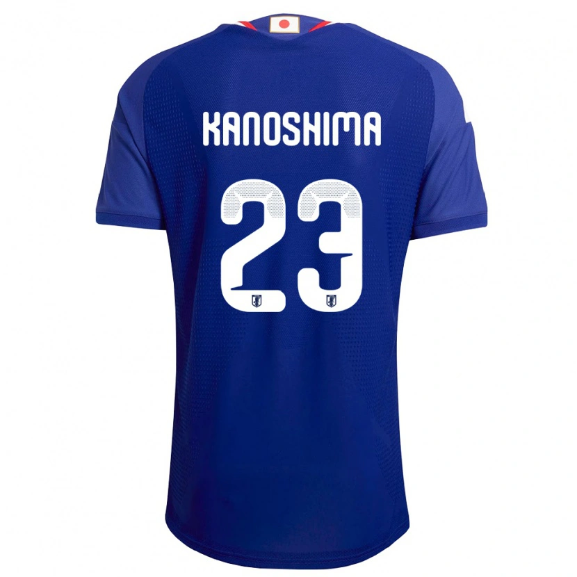Danxen Dámské Japonsko Yu Kanoshima #23 Modrá Bílá Červená Domů Hráčské Dresy 26-28 Dres