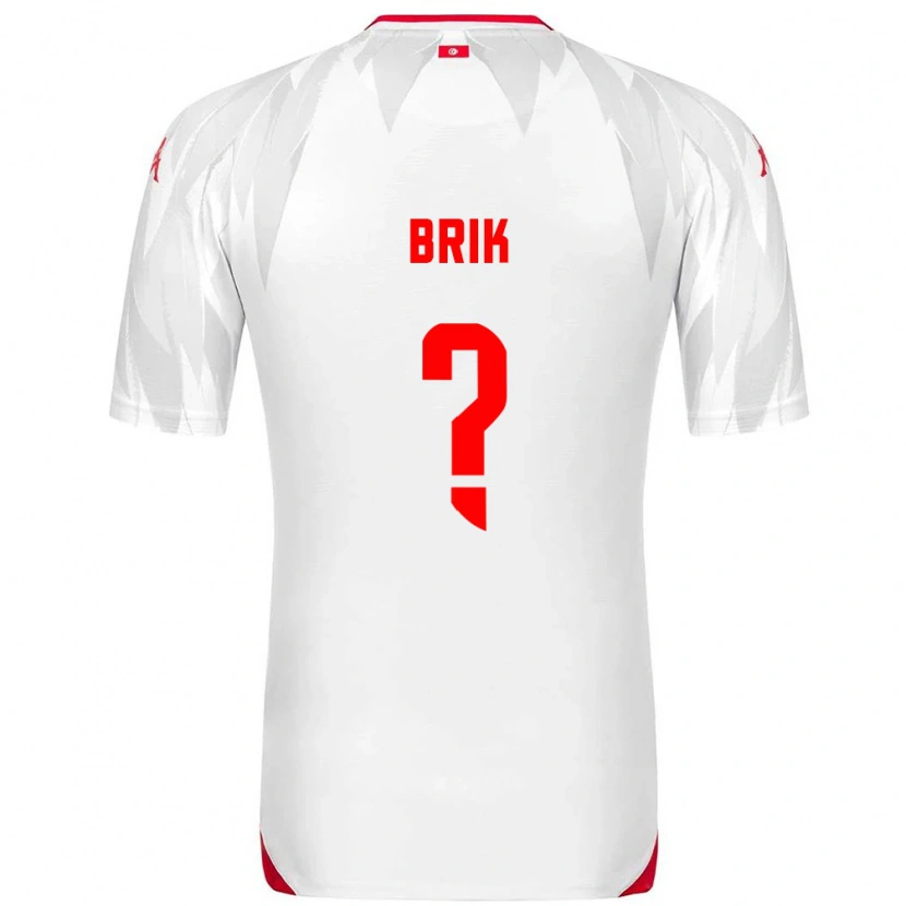 Danxen Dámské Tunisko Dhirar Brik #0 Bílá Červená Domů Hráčské Dresy 26-28 Dres