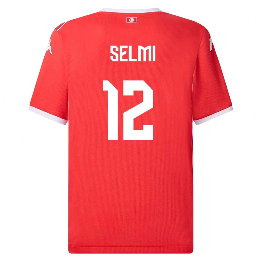 Danxen Dámské Tunisko Adam Selmi #12 Červená Bílá Domů Hráčské Dresy 26-28 Dres