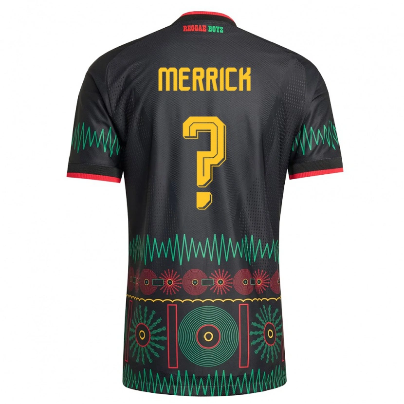 Danxen Dámské Jamajka Dwight Merrick #0 Černá Červená Žlutá Daleko Hráčské Dresy 26-28 Dres
