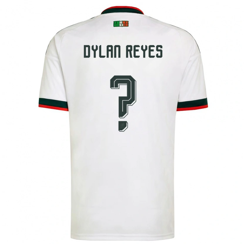 Danxen Dámské Mexiko Dylan Reyes #0 Bílá Vínová Zelená Daleko Hráčské Dresy 26-28 Dres