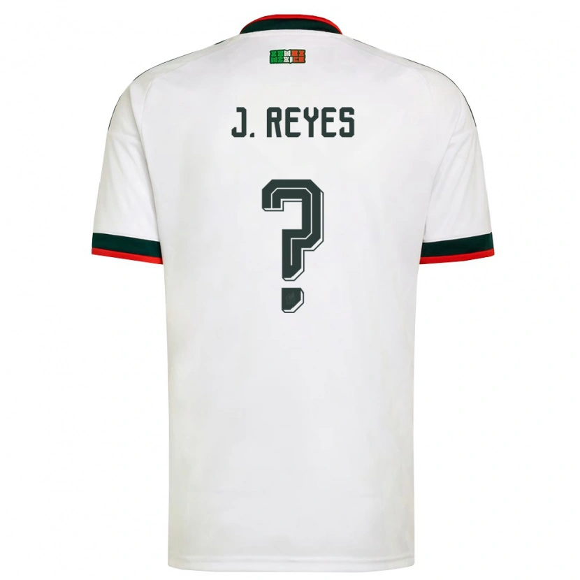 Danxen Dámské Mexiko Joaquín Reyes #0 Bílá Vínová Zelená Daleko Hráčské Dresy 26-28 Dres
