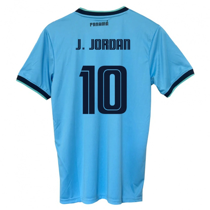 Danxen Dámské Panama Jasio Jordan #10 Nebeská Modrá Černá Daleko Hráčské Dresy 26-28 Dres