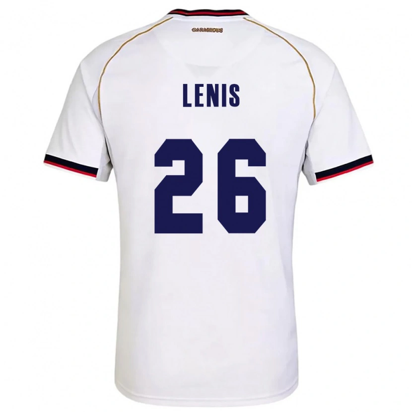 Danxen Dámské Panama Kahiser Lenis #26 Bílá Červená Daleko Hráčské Dresy 26-28 Dres