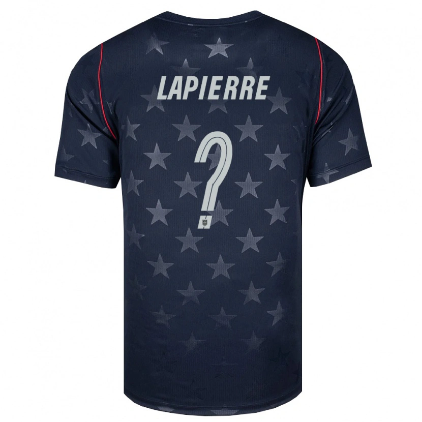 Danxen Dámské Spojené Státy Americké Zach Lapierre #0 Černá Bílá Červená Daleko Hráčské Dresy 26-28 Dres